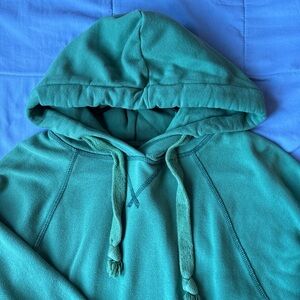 Green Hooded Sweatshirt